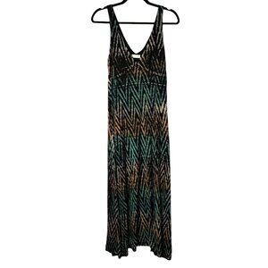 Lolly Chevron Print Maxi Dress S